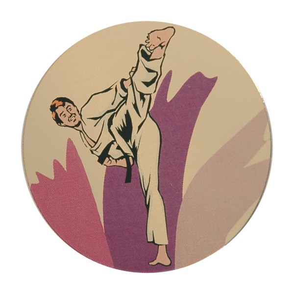 Жетон цветной Каратэ (д.25) С9