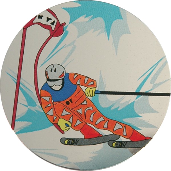 Жетон цветной Горнолыжный спорт (д.50) С5