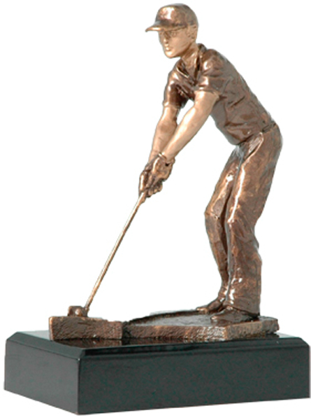 Фигурка литая Гольф RFST2011/BR 19см (12.5*2.3) 
