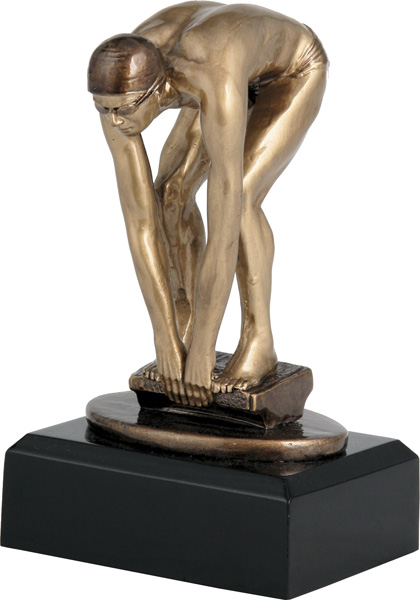 Фигурка литая Плавание RFXR1147/BR 14.5см