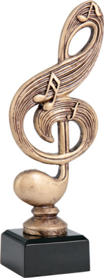Фигурка литая Музыка RTY3859C/BR 17.5см