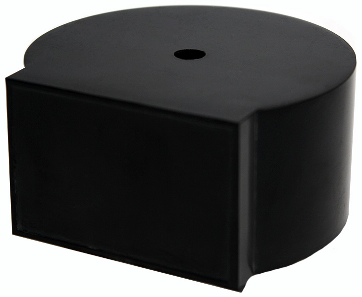 Цоколь пластиковый овальный 127х122х20 GP+BAR1023