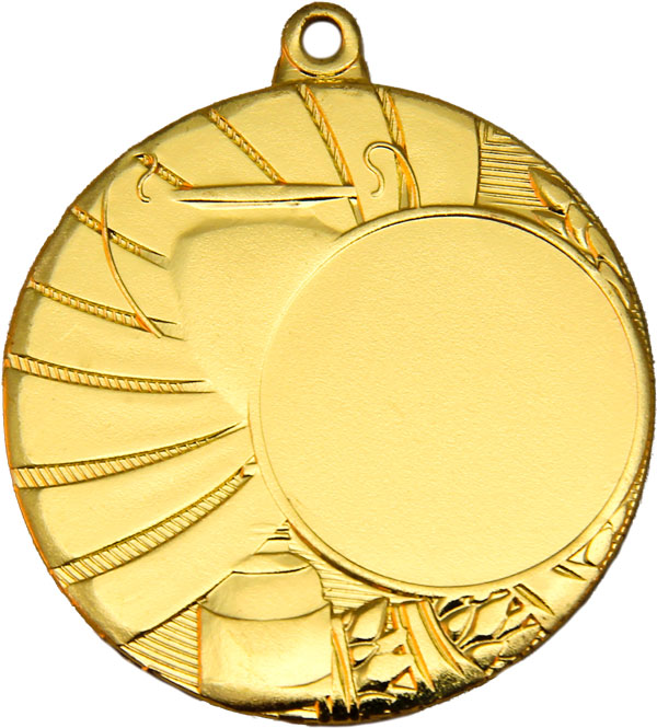 Медаль MMC4045/G 45(25) G-2мм 
