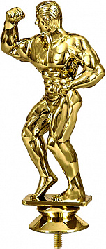 Фигурка пластиковая Культуризм F43/G (B345/G) 13см