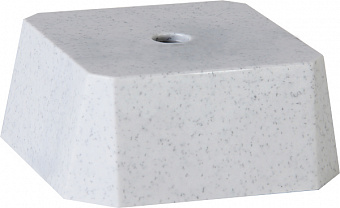 Цоколь пластиковый белый для фигурок 70х60х30 WP763-2