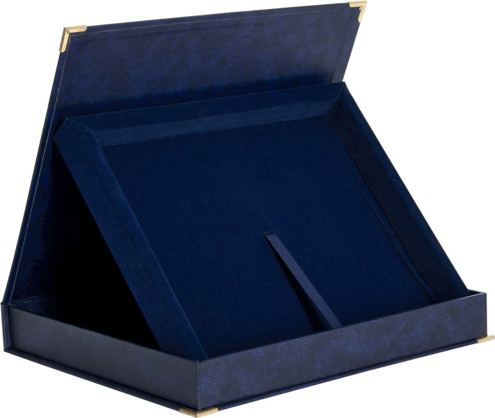 Футляр для деревянных дипломов вн. BTY1709/BL 230х180х25mm 