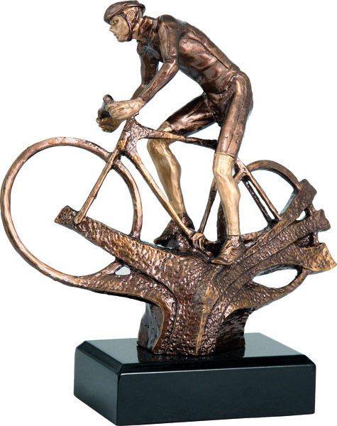 Фигурка литая Велоспорт RTYR3607/BR 21см