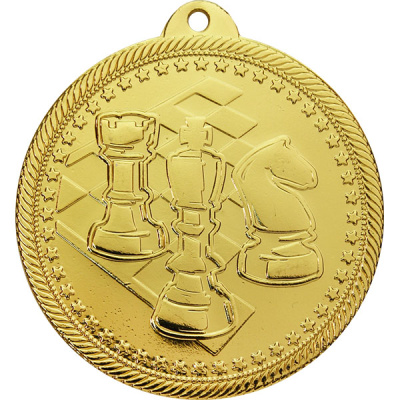 Медаль Шахматы MK334/G (50/25) s-2мм