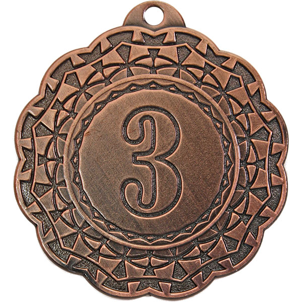 Медаль 3 место MK350/B (42/25) s-1,2мм