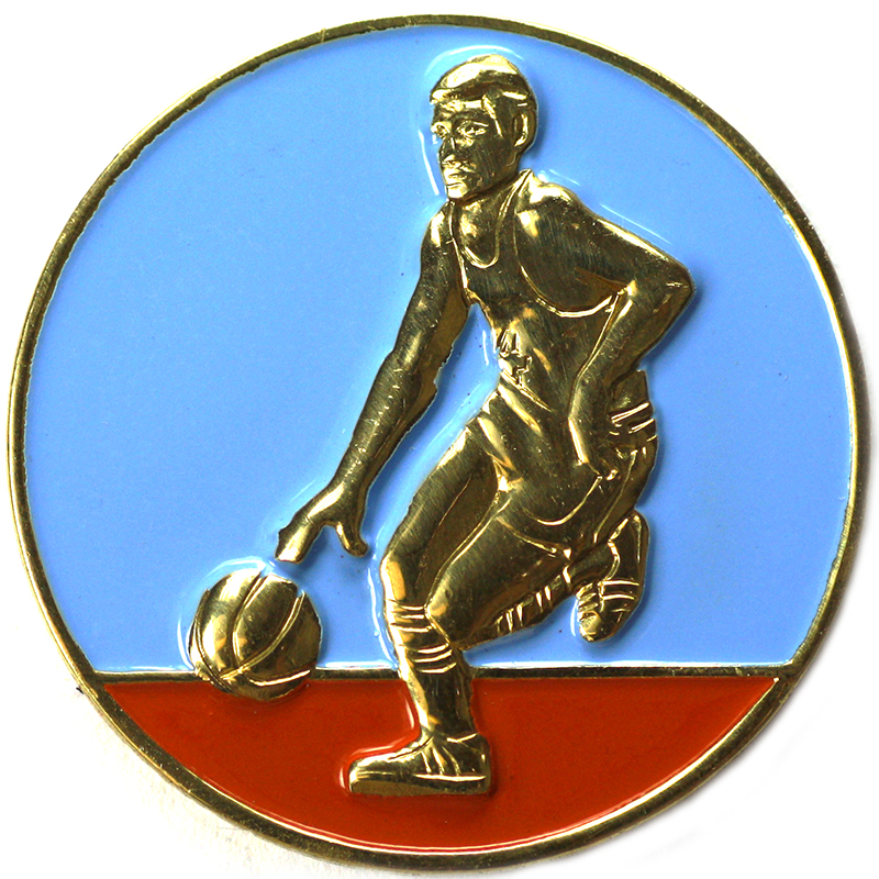 Значок "Баскетбол" 005.Ок