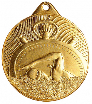 Медаль Плавание MMC33050/G (50) G-2мм	