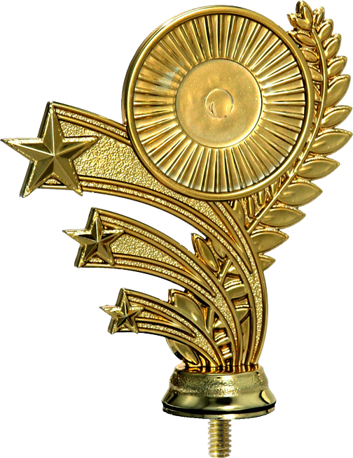 Фигурка пластиковая Венок F218/G 12 см (25/50) (B178/G)