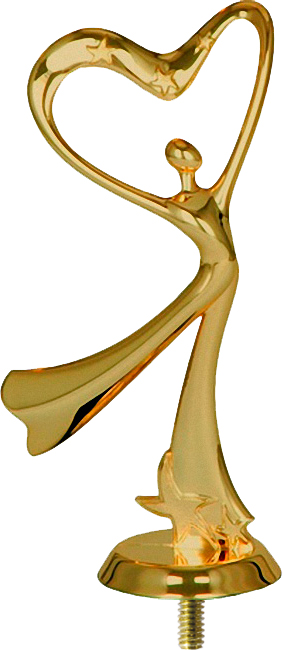 Фигурка пластиковая Танцы F198/G 16см (B220/G)