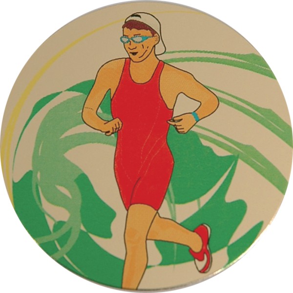 Жетон цветной Бег (д.50) С11