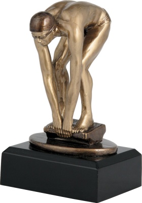 Фигурка литая Плавание RFXR1147/BR 14.5см