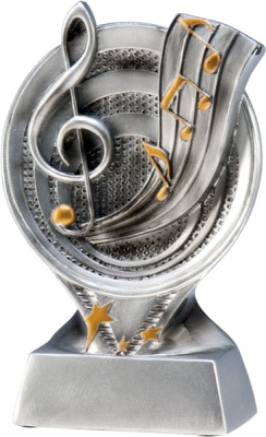 Фигурка литая Музыка RS500 13см (50*15мм) 