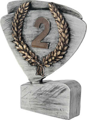 Фигурка литая 2 место 11см RFEL5002/S/BR