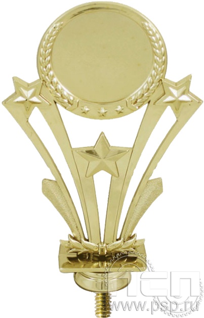 Фигурка пластиковая Звезды  RSP416-H135/G 13,5см(H416#1/G)