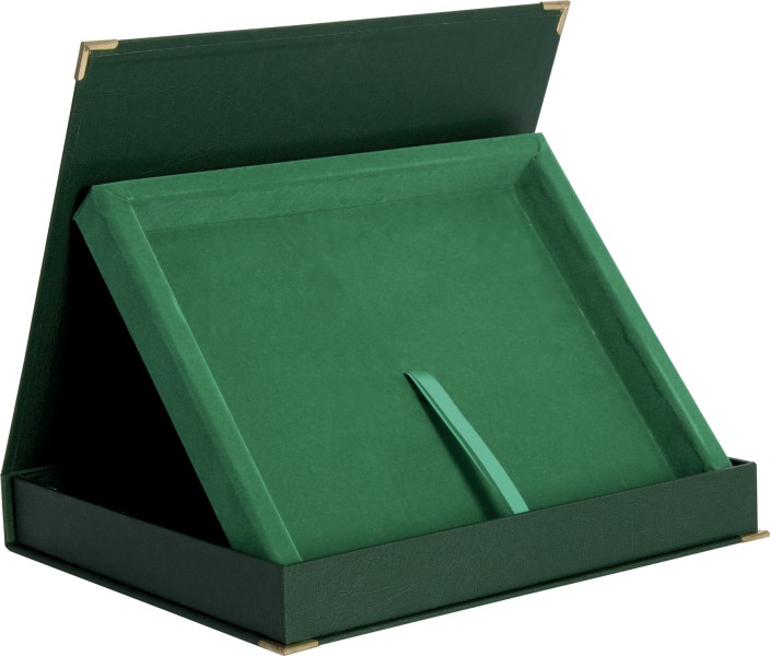 Футляр для деревянных дипломов вн.BTY1810/GN 255х200х25mm  