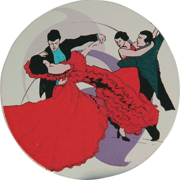 Жетон цветной Танцы (д.25) С3