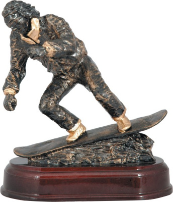 Фигурка литая Сноуборд RTY1081 20см