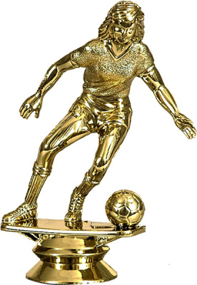 Фигурка пластиковая Футбол ж. 10см F166/G