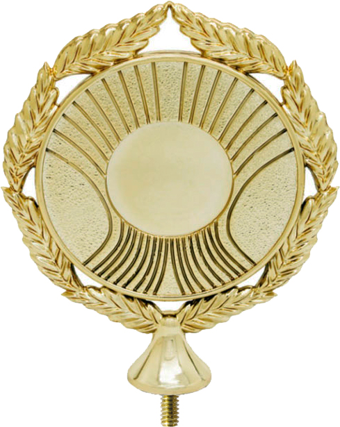 Фигурка пластиковая Венок-эмблемоноситель 9см RSP232/G (B232/G)