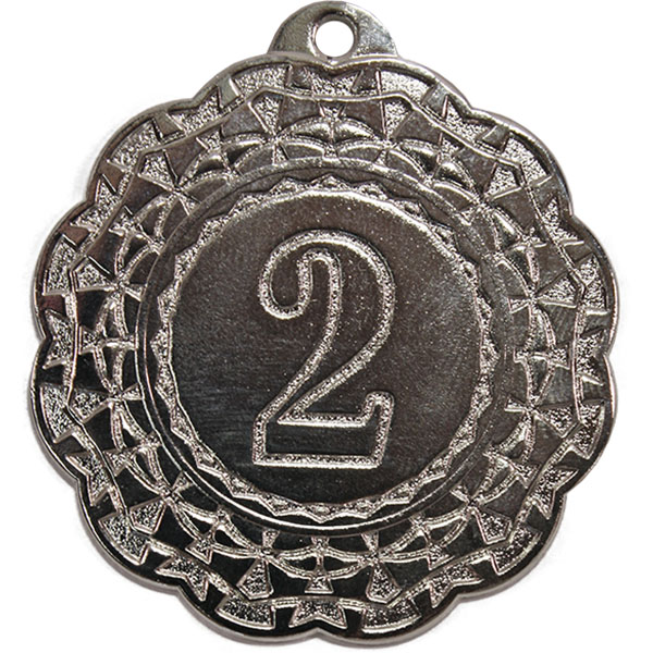 Медаль 2 место MK350/S (42/25) s-1,2мм