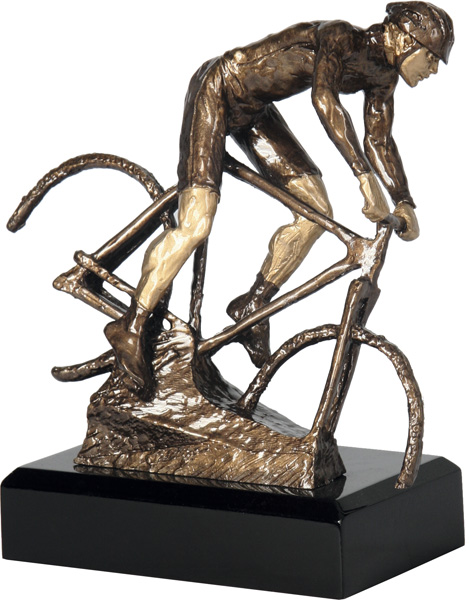 Фигурка литая Велоспорт RTY1332/BR 18.5см