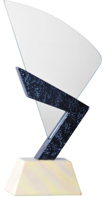 Награда хрустальная GR001-24 24см 