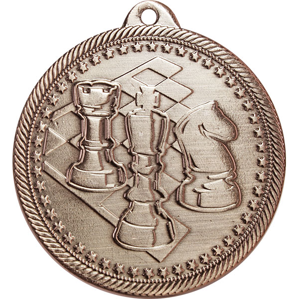 Медаль Шахматы MK334/B (50/25) s-2мм