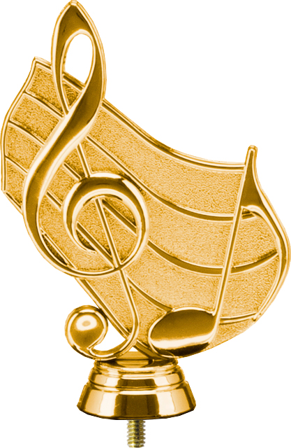 Фигурка пластиковая Музыка F228/G 12,5см (B211/G)