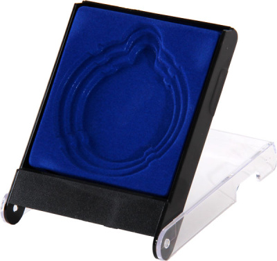 Футляр для медали (50,60,70) 85х120х20 H1/BL (M03/BL)