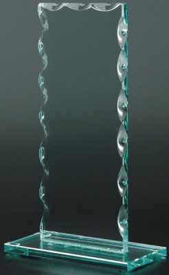 Награда стеклянная  80221(сувенир) (160х70х6) 