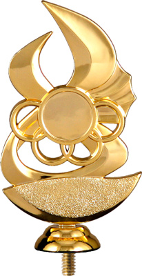 Фигурка пластиковая Венок 13 см F221/G