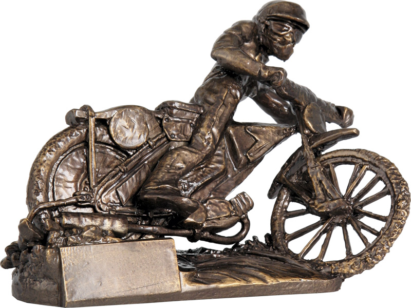 Фигурка литая Мотоспорт RTY3339/BR 12см