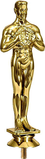 Фигурка пластиковая Оскар 15см F92B/G