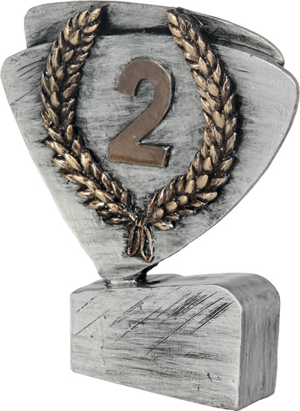 Фигурка литая 2 место 11см RFEL5002/S/BR