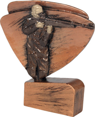 Фигурка литая Стрельба 11см RFEL5020/B/BR