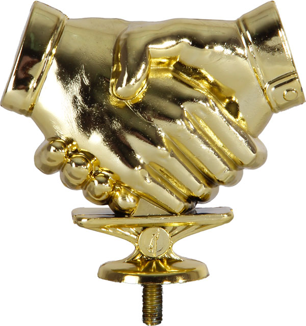 Фигурка пластиковая Рукопожатие 8,6 см RSP425/G